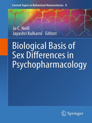 cover image of Biological Basis of Sex Differences in Psychopharmacology